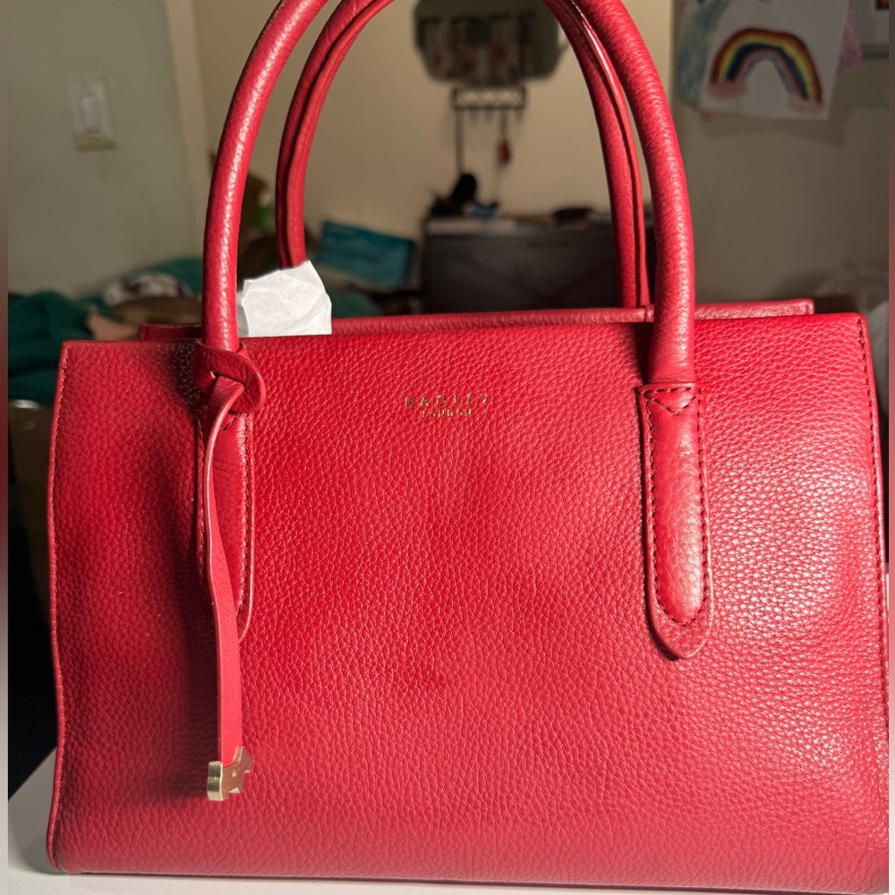 Radley LondonRed Leather Top-Handle Women's Satchel
